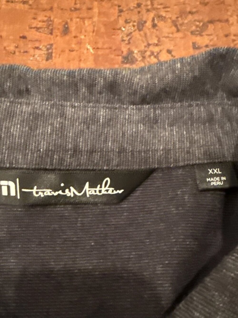 Travis Mathew Size XXL Golf Polo Shirt Pima Cotton - Picture 4 of 5